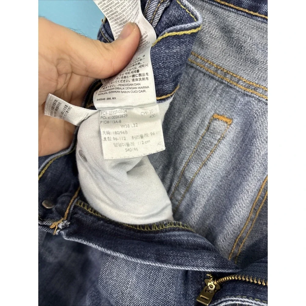 Levi's 527 Jeans 38x32 Cowboy Wide Leg Whiskers USA